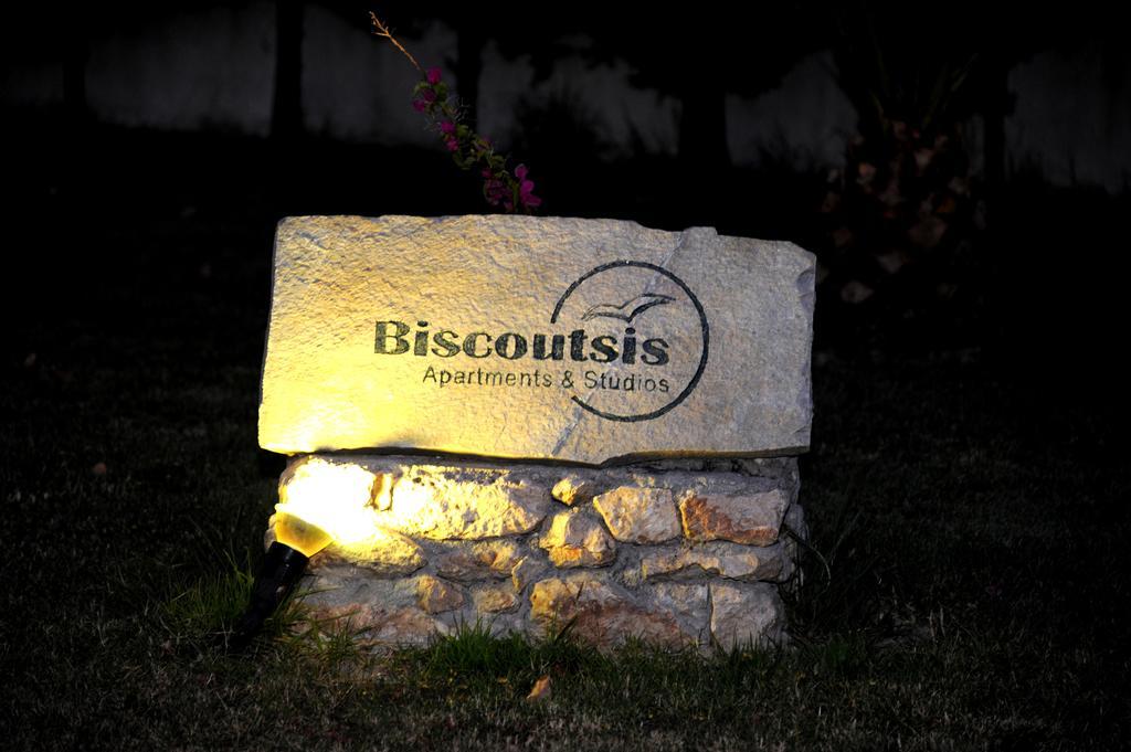 Biscoutsis Apartments & Studios カボス エクステリア 写真